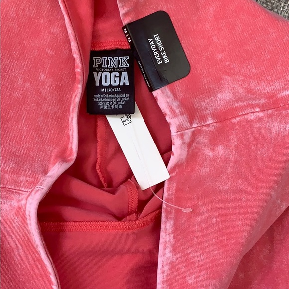 SOLD !!!!!Vs pink High Rise tie dye biker shorts - Picture 6 of 6